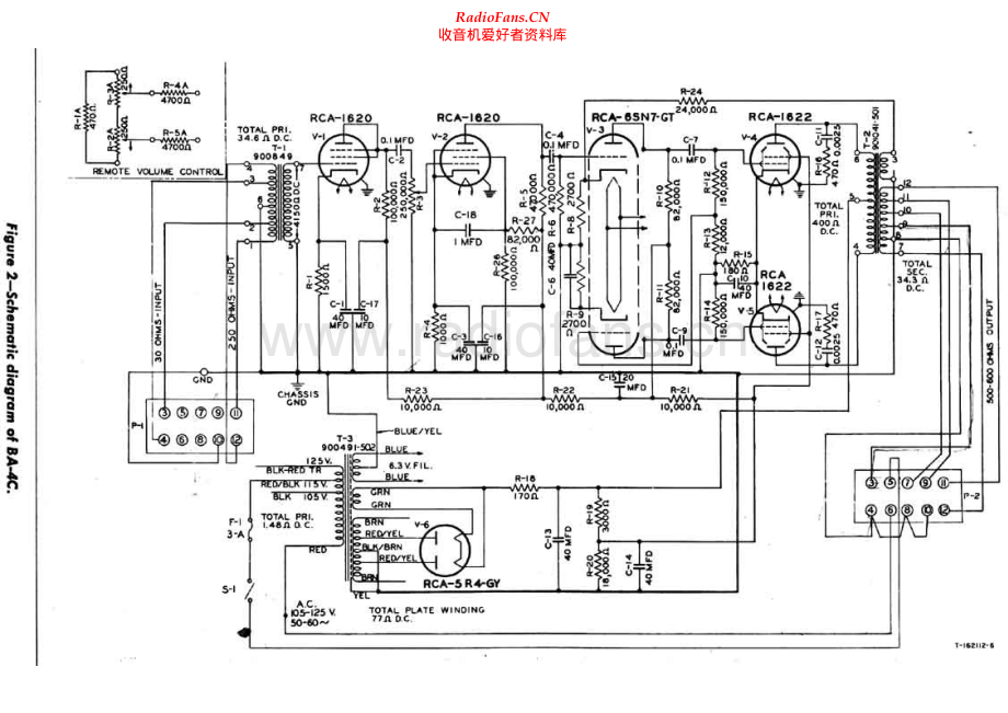 RCA-BA4C-pwr-sch 维修电路原理图.pdf_第1页