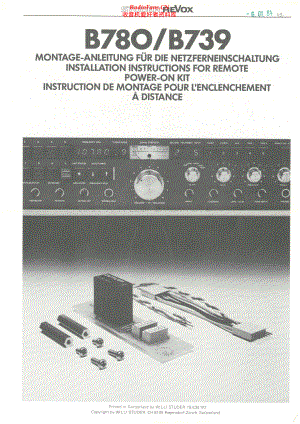 Revox-B780-remote-sch 维修电路原理图.pdf
