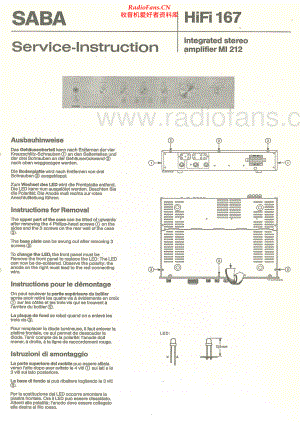 Saba-MI212-int-sm 维修电路原理图.pdf