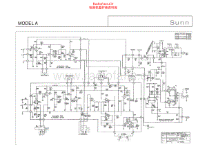 Sunn-ModelA-pwr-sch 维修电路原理图.pdf