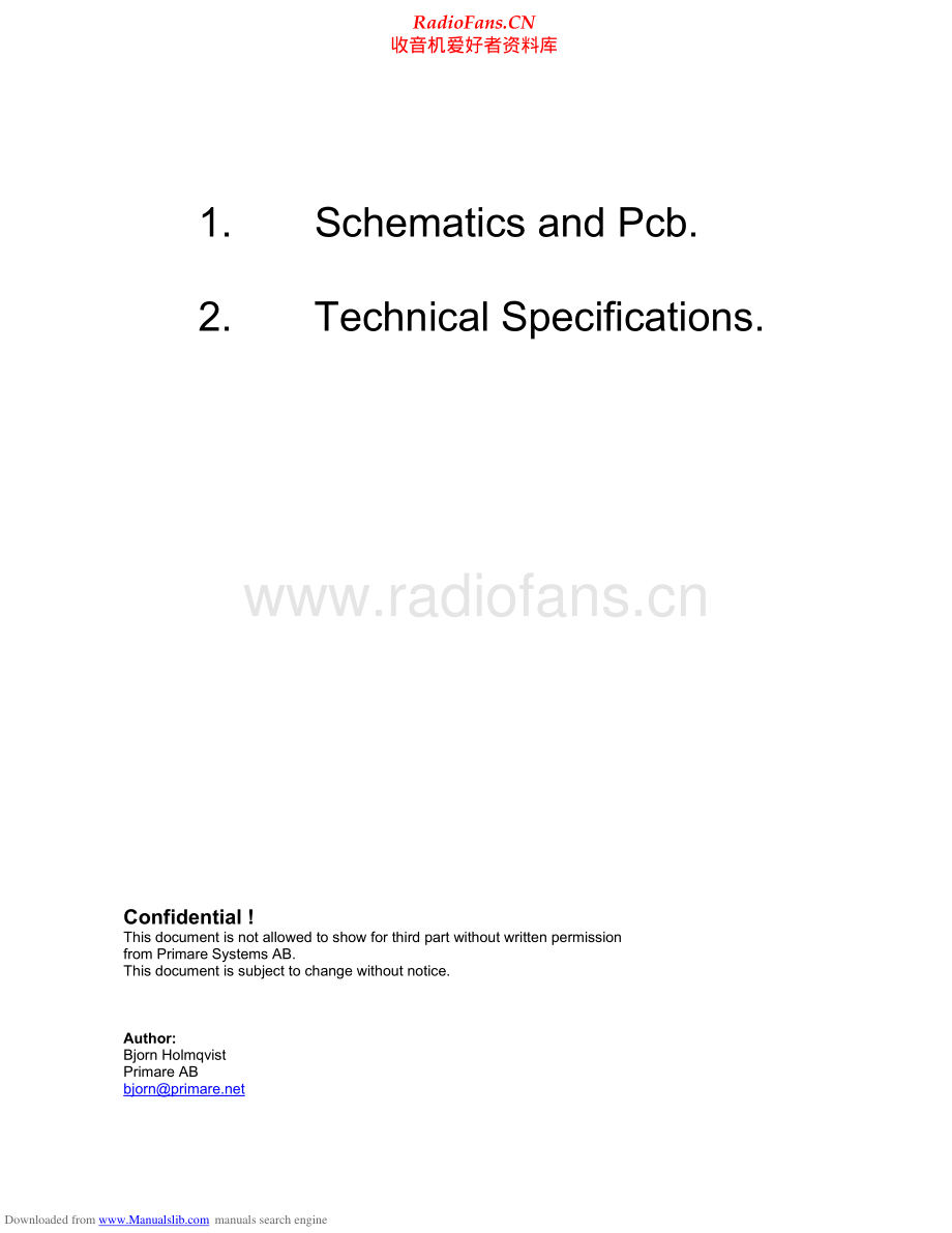 Primare-SPA22-spa-sm 维修电路原理图.pdf_第2页