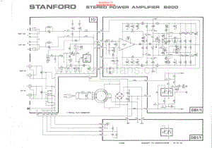 Stanford-B200_MK2-pwr-sch 维修电路原理图.pdf