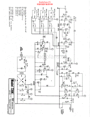 Univox-Stage720K-pwr-sch 维修电路原理图.pdf