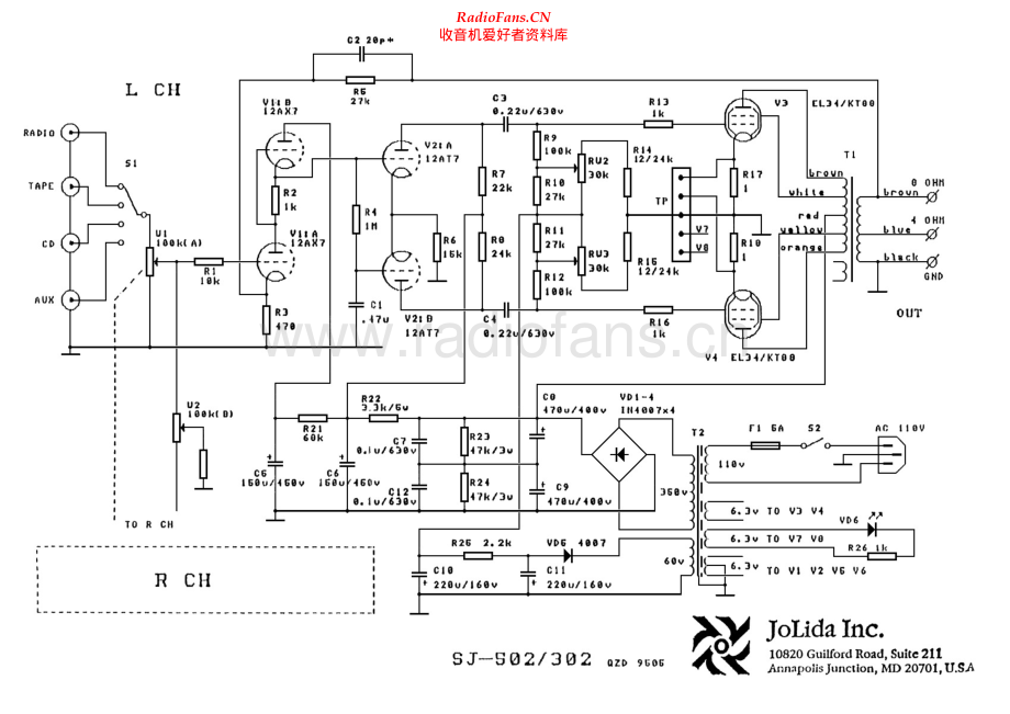 Jolida-SJ302-int-sch 维修电路原理图.pdf_第1页