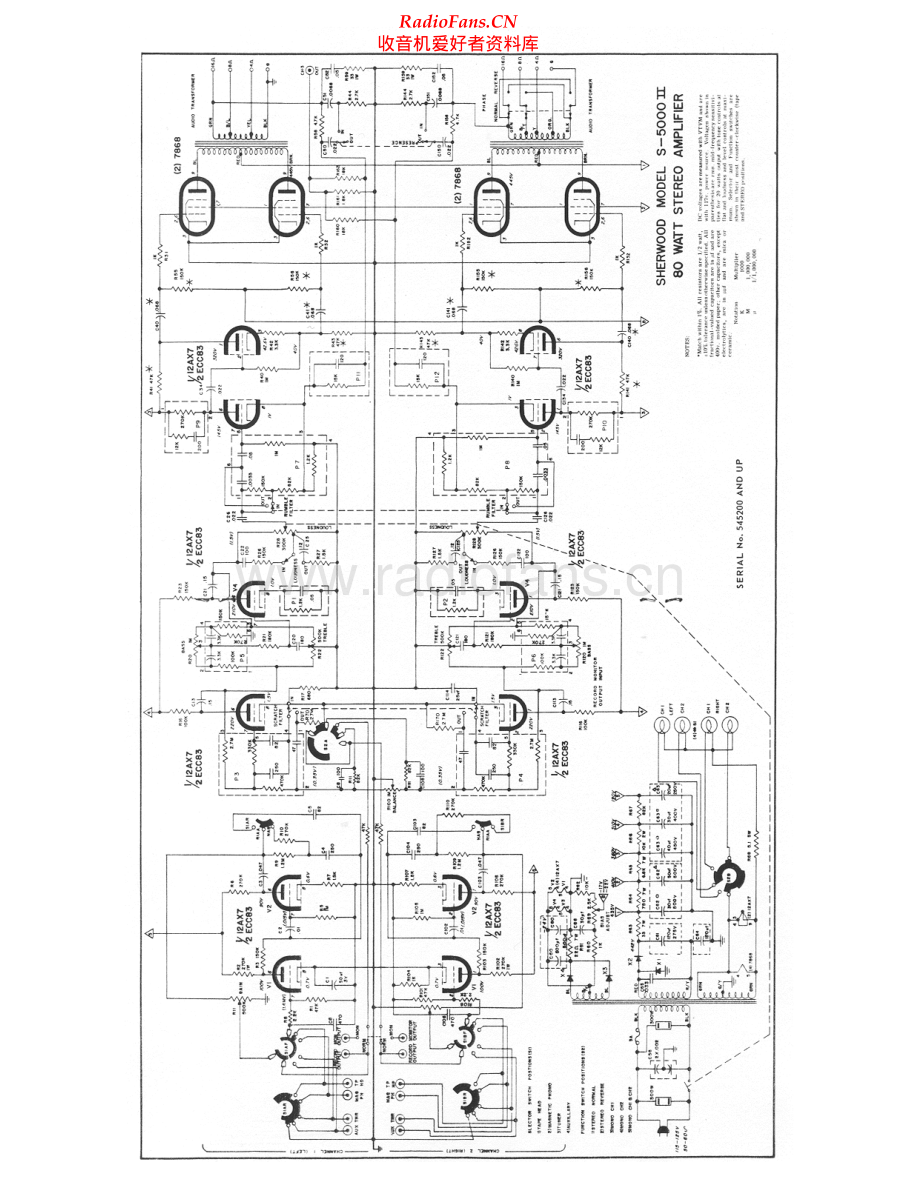 Sherwood-S5000_MKII-int-sch 维修电路原理图.pdf_第1页