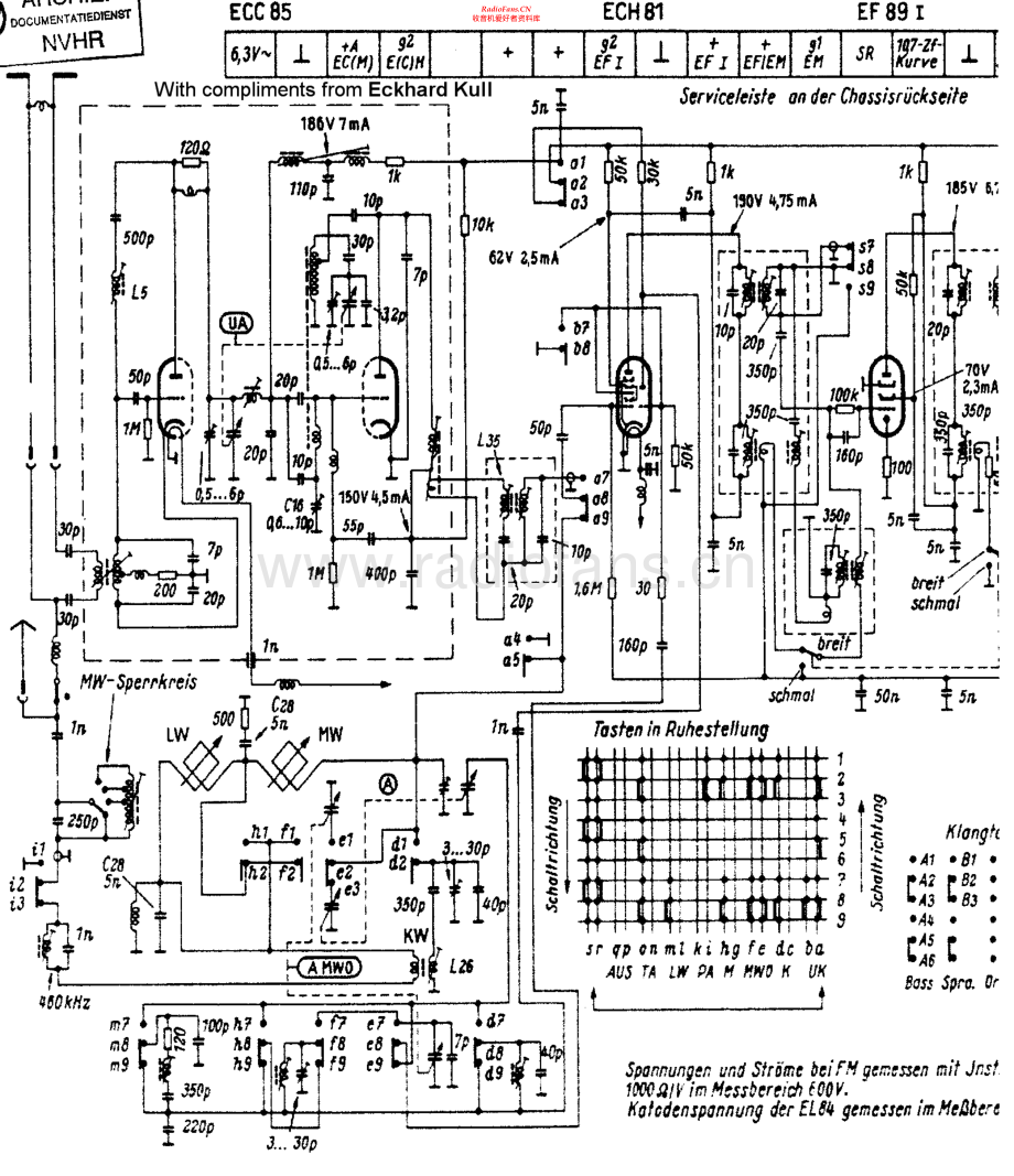 Nordmende-Arabella56-pr-sch 维修电路原理图.pdf_第1页