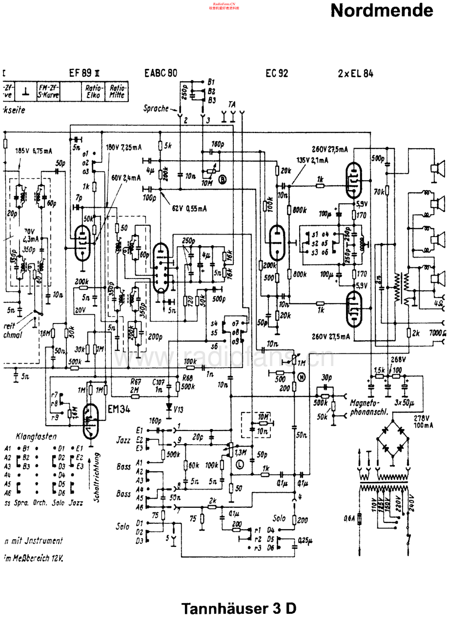 Nordmende-Arabella56-pr-sch 维修电路原理图.pdf_第2页