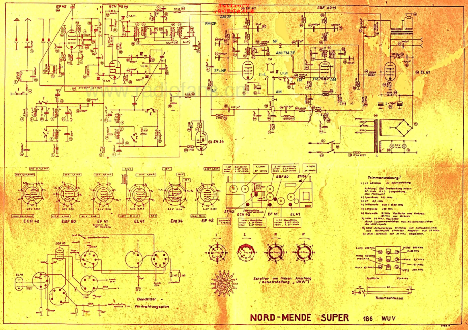 Nordmende-186WU-pr-sch 维修电路原理图.pdf_第1页