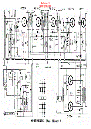 Nordmende-ClipperK-pr-sch 维修电路原理图.pdf