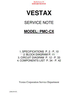 Vestax-PMCCX-mix-sm 维修电路原理图.pdf