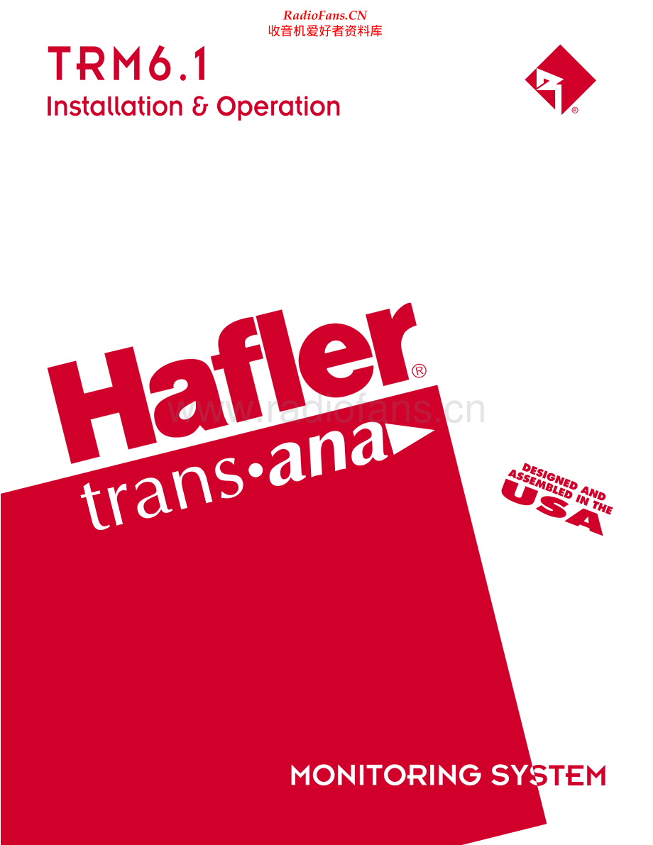 Hafler-TRM6_1-mon-sm维修电路原理图.pdf_第1页