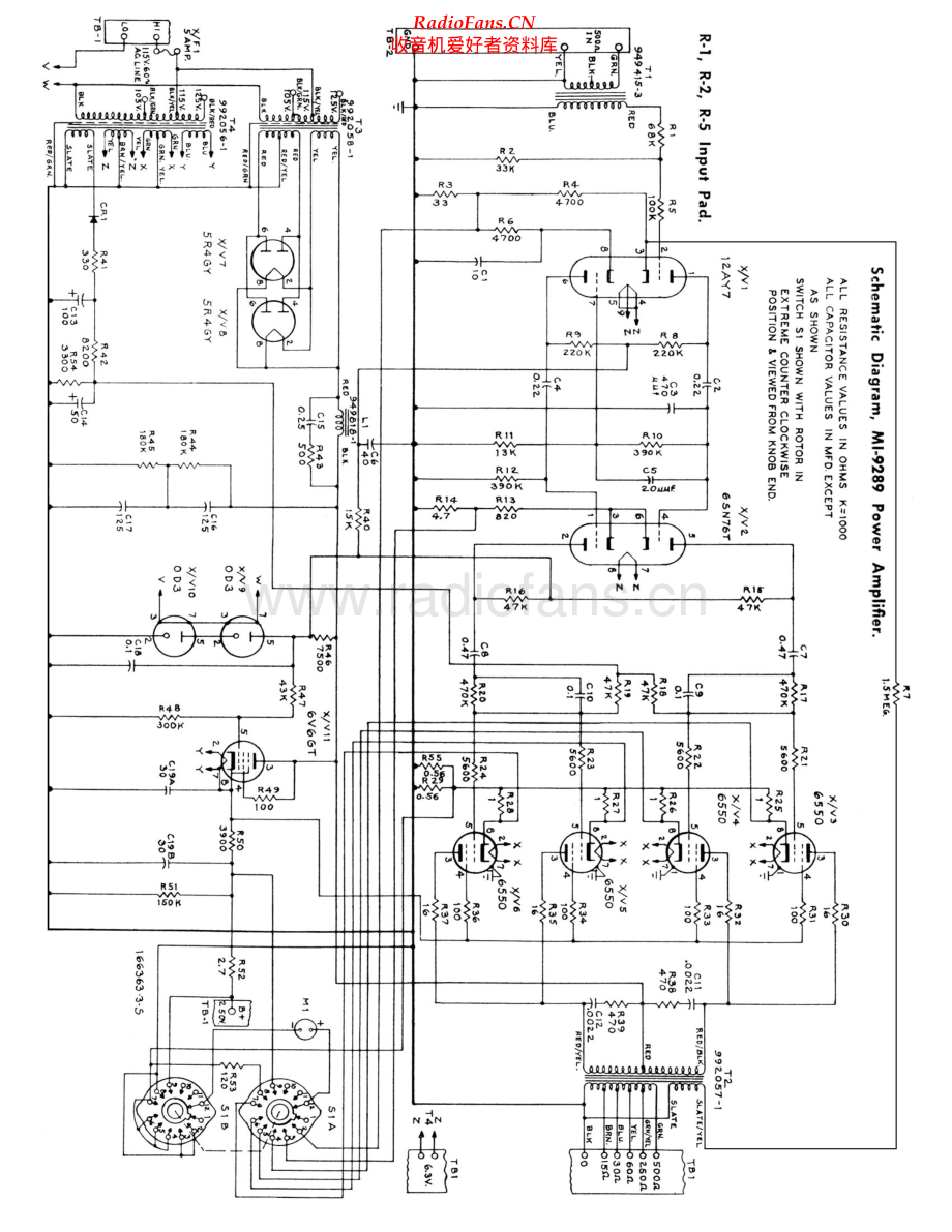 RCA-MI9289-pwr-sch 维修电路原理图.pdf_第1页