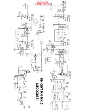 Knight-KNMX3-mpx-sch 维修电路原理图.pdf