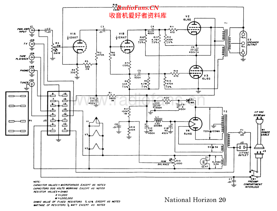 National-Horizon20-pre-sch 维修电路原理图.pdf_第1页
