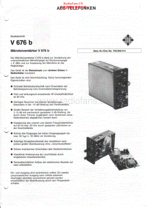 Telefunken-V676B-ma-sm 维修电路原理图.pdf
