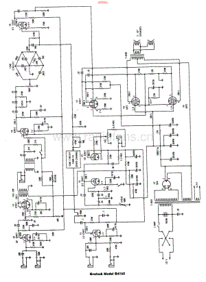 Supro-Gretsch6162-pwr-sch 维修电路原理图.pdf