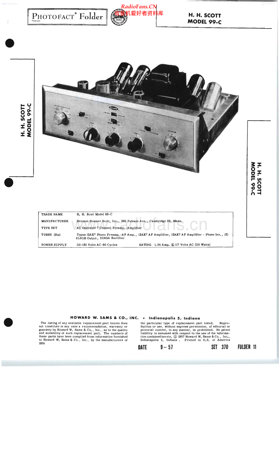 Scott-99C-pre-sm 维修电路原理图.pdf_第1页
