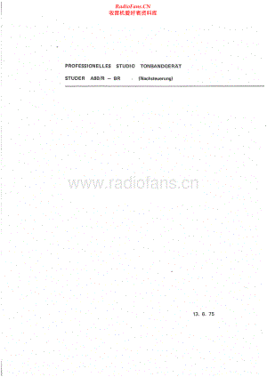 Studer-A80R-mix-sm 维修电路原理图.pdf