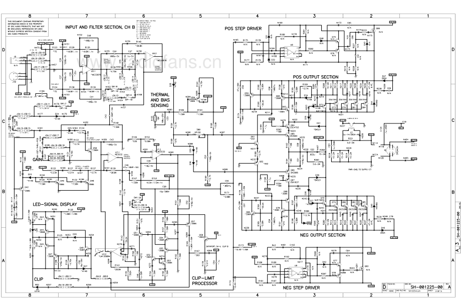 QSC-SRA1222-pwr-sch 维修电路原理图.pdf_第3页