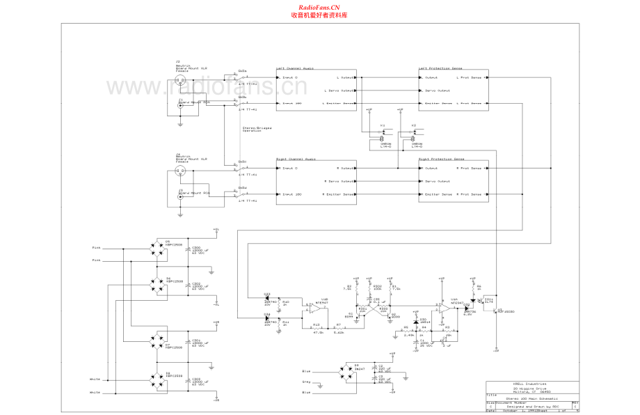 Krell-KST100C-pwr-sch 维修电路原理图.pdf_第1页