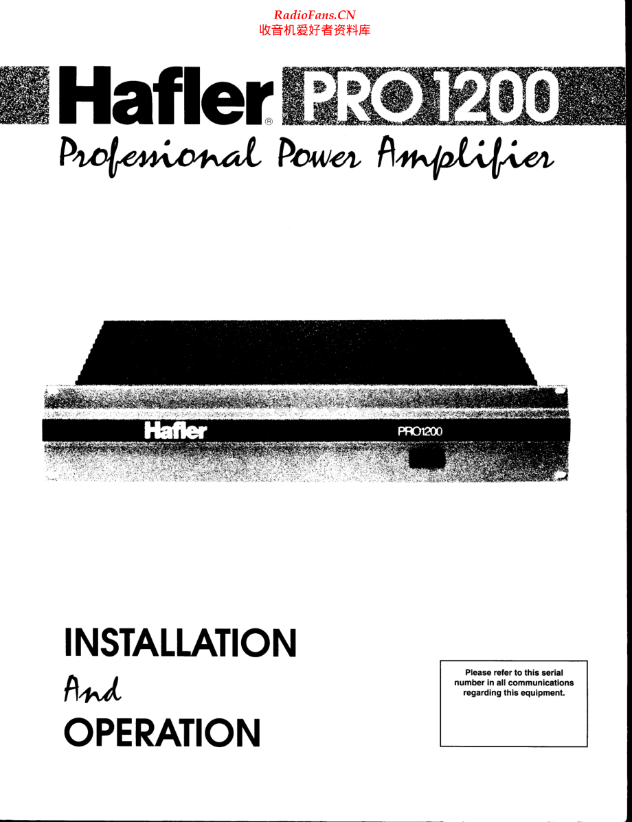 Hafler-PRO1200-pwr-sm维修电路原理图.pdf_第1页