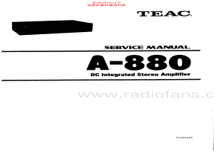 Teac-A880-int-sm 维修电路原理图.pdf