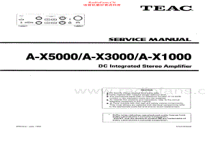 Teac-AX5000-int-sm 维修电路原理图.pdf