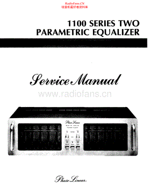 PhaseLinear-1100SII-eq-sm 维修电路原理图.pdf