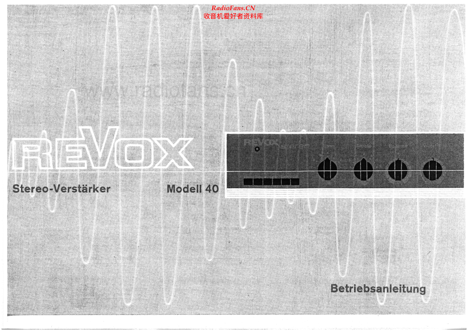 Revox-Model40-int-sch1 维修电路原理图.pdf_第1页
