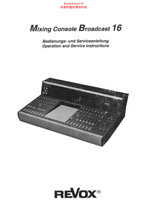 Revox-MB16-mix-sm1 维修电路原理图.pdf