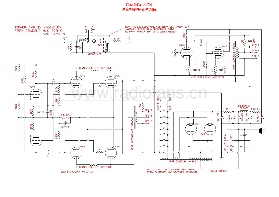 Magnavox-278-pwr-sch 维修电路原理图.pdf_第1页