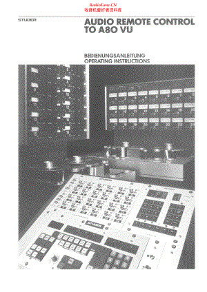 Studer-A80VU-rem-sm 维修电路原理图.pdf