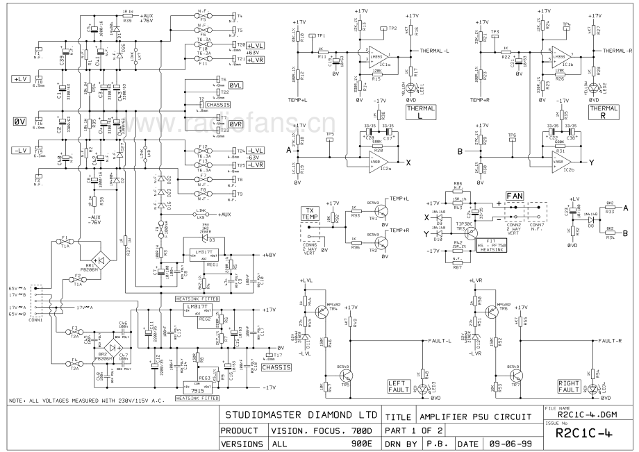 Studiomaster-PowerhouseVision908-mix-sch 维修电路原理图.pdf_第3页