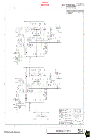 Mackie-1604VLZPRO-mix-sch 维修电路原理图.pdf