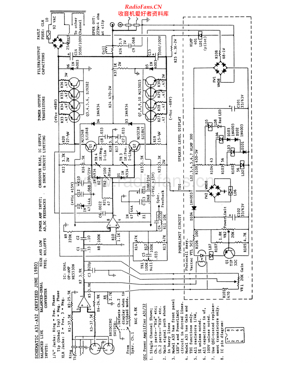 QSC-A31-pwr-sch 维修电路原理图.pdf_第1页