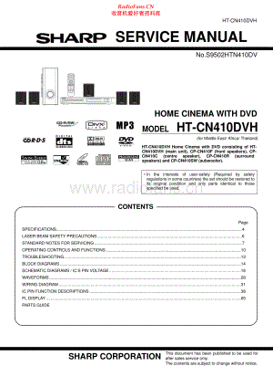 Sharp-HTCN410DVH-hcs-sm 维修电路原理图.pdf