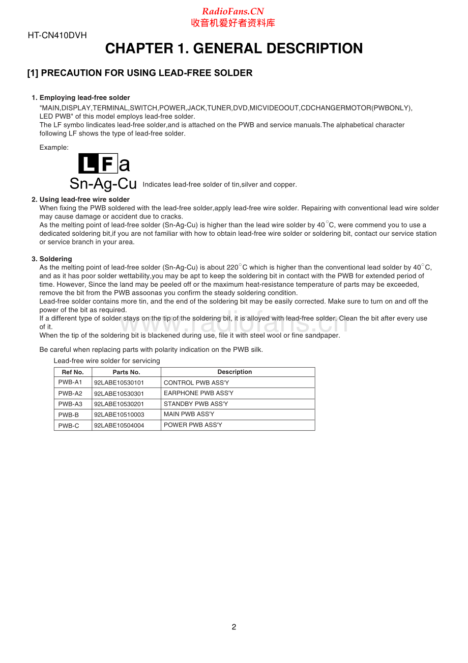 Sharp-HTCN410DVH-hcs-sm 维修电路原理图.pdf_第2页