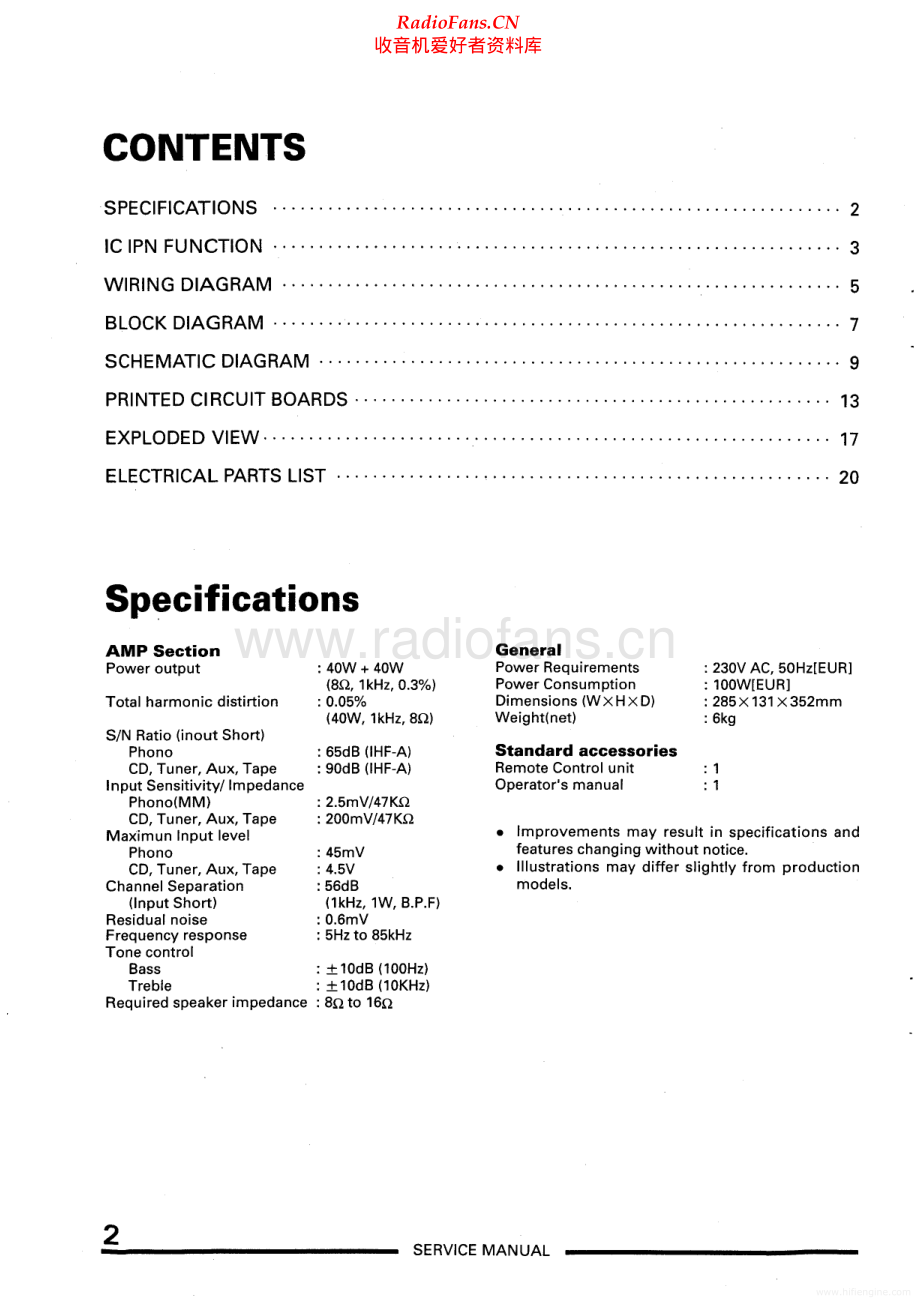 Teac-AH400-int-sm 维修电路原理图.pdf_第2页