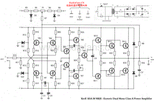 Krell-KSA50_MKII-pwr-sch 维修电路原理图.pdf