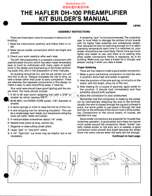 Hafler-DH100KIT-pre-bm维修电路原理图.pdf