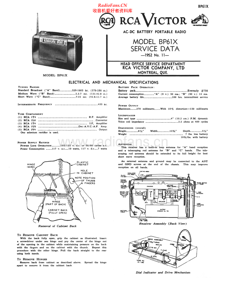 RCA-BP61X-pr-sm 维修电路原理图.pdf_第1页