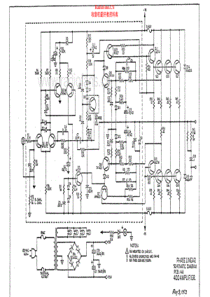 PhaseLinear-400-pwr-sch 维修电路原理图.pdf