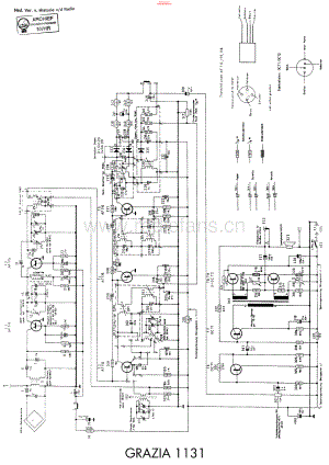 Graetz-Grazia1131-pr-sch维修电路原理图.pdf