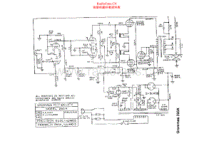 Grommes-260BA-pwr-sch维修电路原理图.pdf