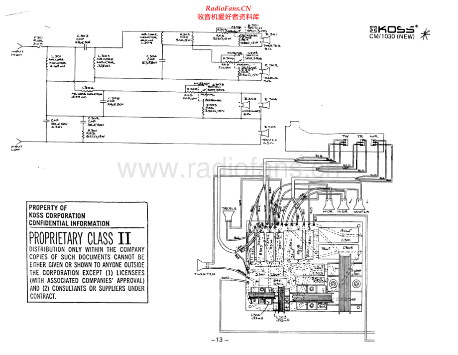 Koss-CM1030-spk-sch 维修电路原理图.pdf_第1页