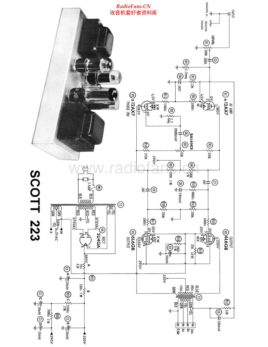 Scott-223-pwr-sch 维修电路原理图.pdf_第1页