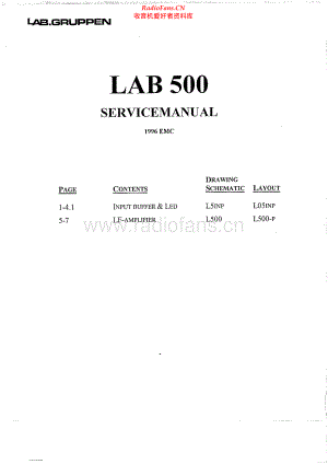LabGruppen-LAB500-pwr-sm 维修电路原理图.pdf