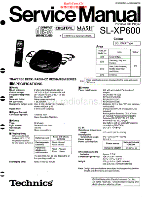 Panasonic-SLXP600-dm-sm 维修电路原理图.pdf
