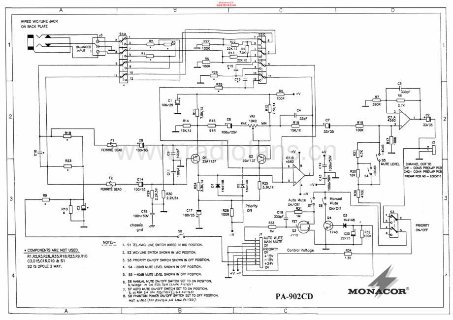 IMGStageline-PA902CD-pwr-sch 维修电路原理图.pdf_第1页