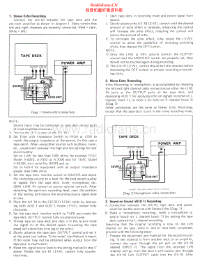 Teac-AX10-echo-sch 维修电路原理图.pdf